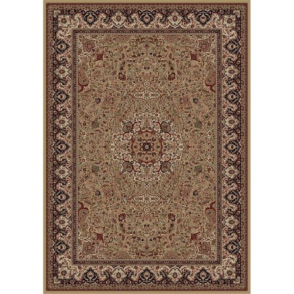 Concord Global 10 ft. 11 in. x 15 ft. Persian Classics Isfahan - Gold 2031T